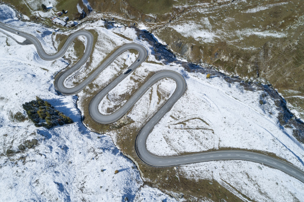 szwajcaria kanton gryzonia widok z drona