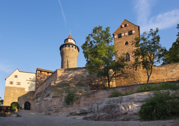 niemcy bawaria Srodkowa frankonia norymberga zamek